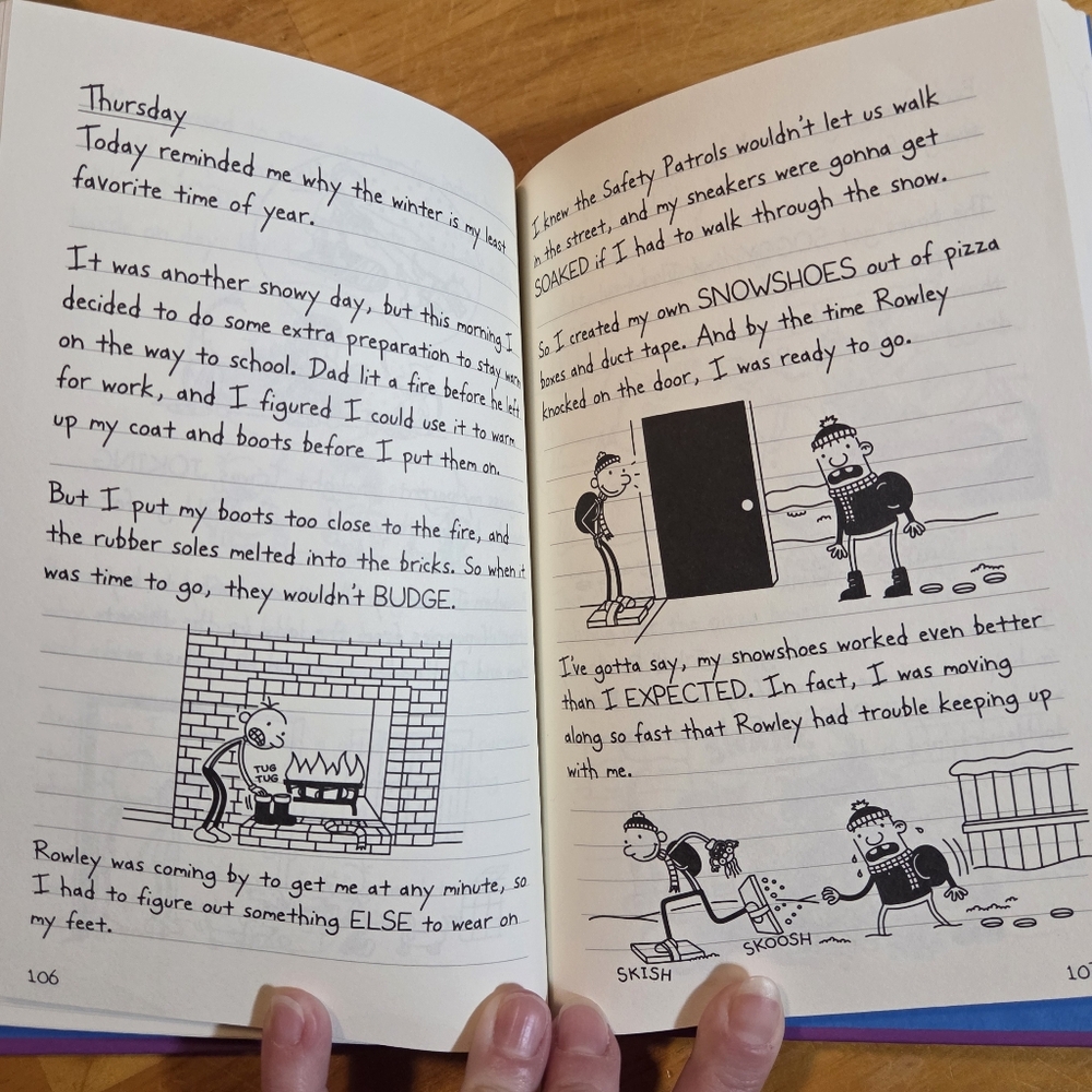 Diary of a Wimpy Kid Book Set Of 2 Hardcover - Picture 6 of 8